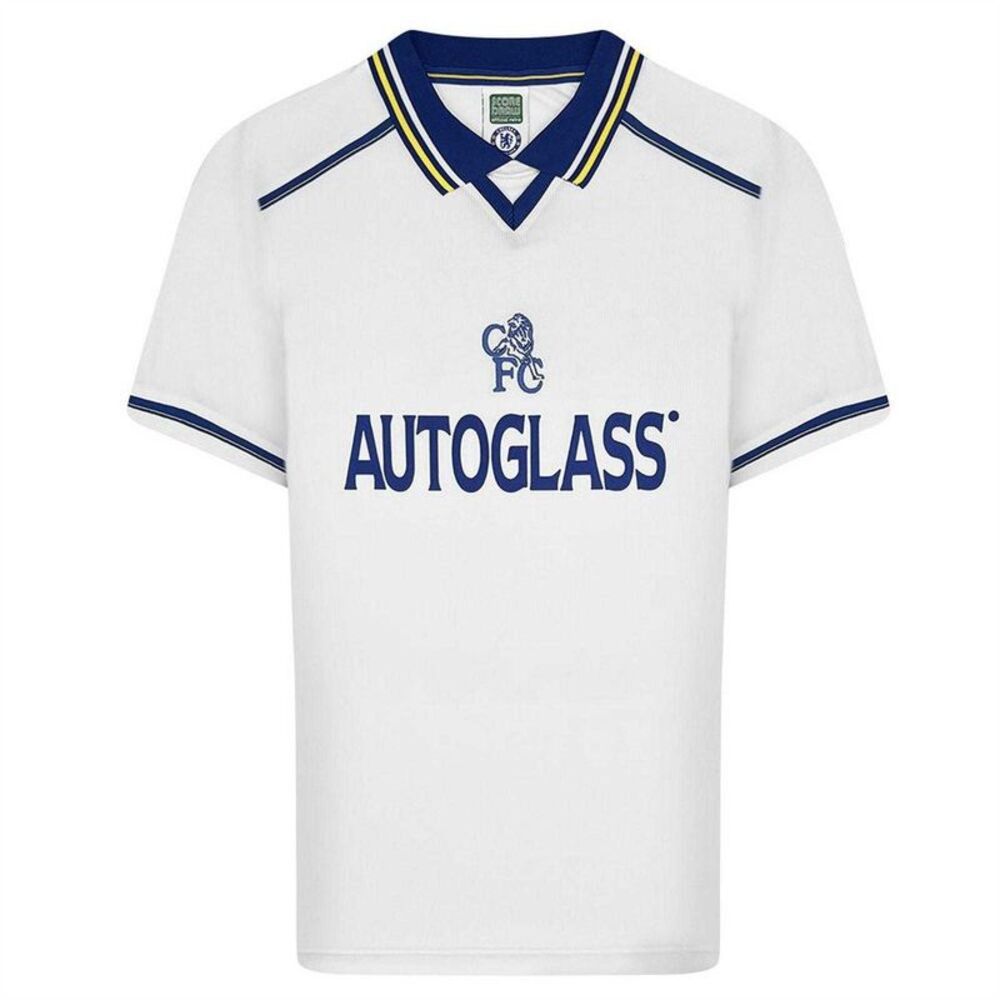 Score Draw Unisex Adult Chelsea FC Football Jersey / White/Blue